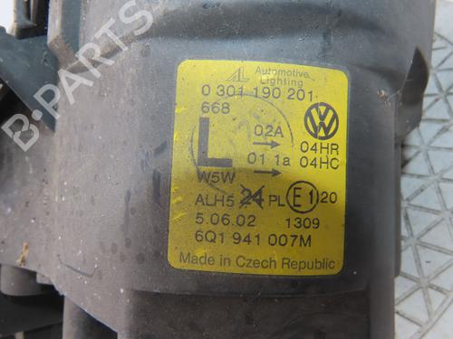 Left headlight VW POLO IV (9N_, 9A_) 1.2 12V | BP30892657C28