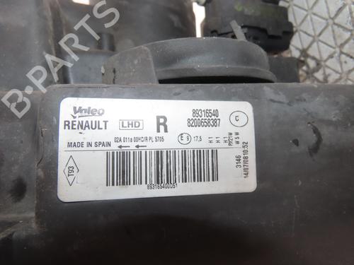 Right headlight RENAULT MODUS / GRAND MODUS (F/JP0_) 1.5 dCi (FP0F, JP0F) | BP30867783C29