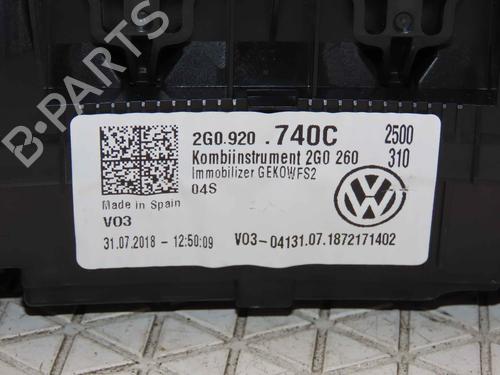 Kombiinstrument Kombiinstrument VW POLO VI (AW1, BZ1, AE1) 1.0 (75 hp) 37056872 37056872