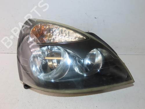 Højre forlygte RENAULT CLIO II (BB_, CB_) 1.2 (BB0A, BB0F, BB10, BB1K, BB28, BB2D, BB2H, CB0A,... (58 hp) 29551318