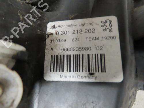 Right headlight PEUGEOT 407 (6D_) 2.0 HDi 135 (6DRHRH, 6DRHRE, 6DRHRG, 6DRHRJ) | BP18732376C29 