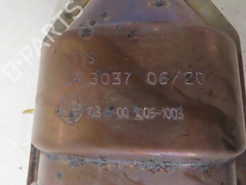 Used Catalyst Catalyst CITROËN ZX (N2) 1.4 i (75 hp) 23169521 23169521