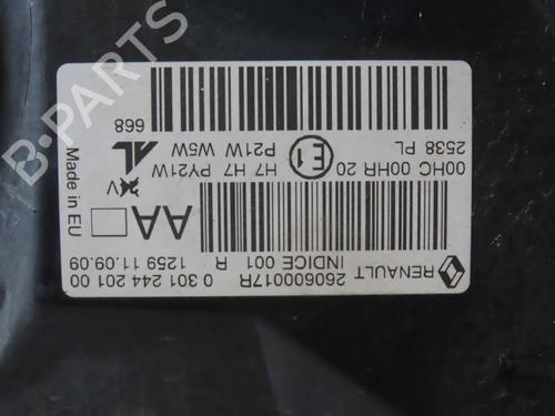 Left headlight RENAULT MEGANE III Hatchback (BZ0/1_, B3_) 1.5 dCi | BP37057521C28 - Image 5