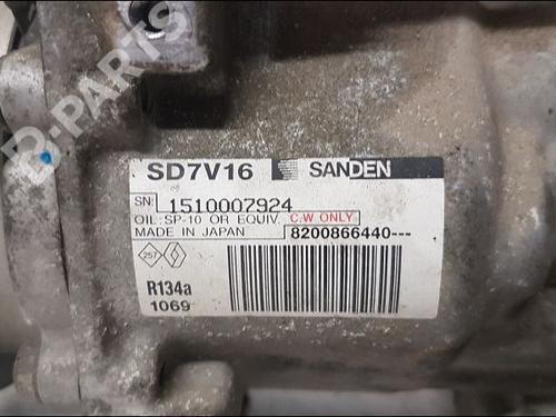 AC compressor DACIA LOGAN MCV (KS_) 1.5 dCi (KS0W) | BP10941359M34 