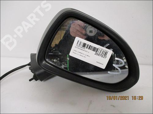 Used Right mirror OPEL CORSA D (S07) 1.2 (L08, L68) (86 hp) 10948132