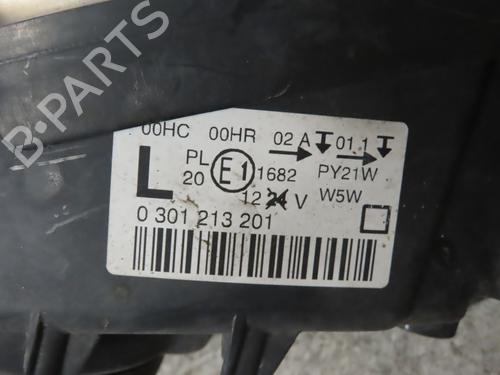 Left headlight PEUGEOT 407 (6D_) 1.6 HDi 110 (6D9HZC, 6D9HYC) | BP16637822C28 