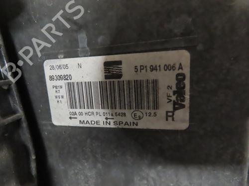 Right headlight SEAT ALTEA (5P1) 1.9 TDI | BP17630731C29 