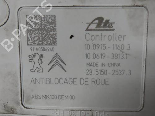 Used ABS pump CITROËN C3 II (SC_) 1.4 HDi 70 (SC8HZC, SC8HR0, SC8HP4) (68 hp) 15577243