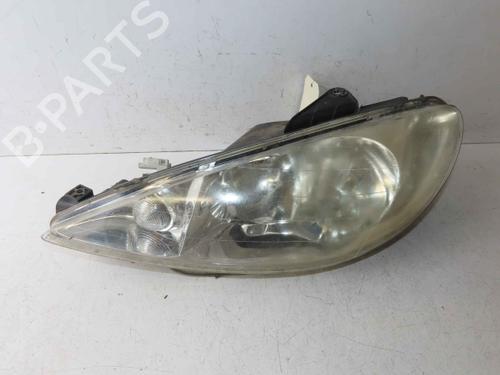Used Left headlight Left headlight PEUGEOT 206+ (2L_, 2M_) 1.4 HDi eco 70 (68 hp) 37055419 37055419