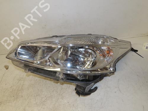 Used Left headlight PEUGEOT 208 I (CA_, CC_) 1.2 PureTech 82 (82 hp) 21049623