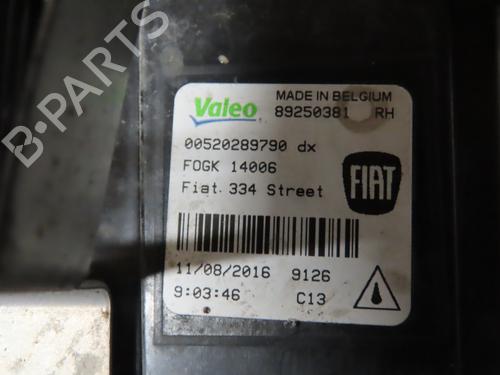 Used Right front fog light FIAT 500X (334_) 1.6 (334AXE1A) (110 hp) 17527874