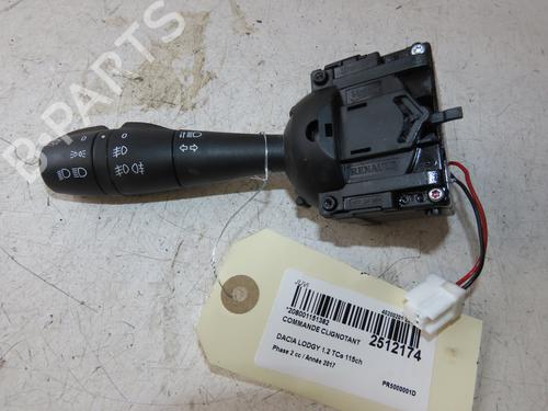 Used Steering column stalk Steering column stalk DACIA LODGY (JS_) 1.2 TCe (JSAY, JSM0) (115 hp) 34498369 34498369