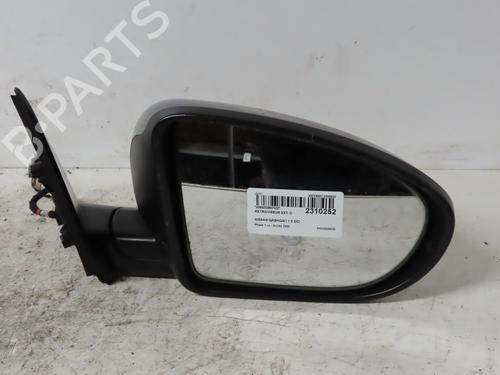 Used Right mirror NISSAN QASHQAI / QASHQAI +2 I (J10, NJ10, JJ10E) 1.5 dCi (106 hp) 16106335