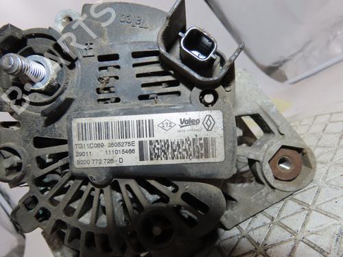 Alternator RENAULT KANGOO BE BOP (KW0/1_) 1.6 (KW0D) | BP29152600M7 