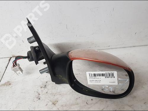 Used Right mirror PEUGEOT 206 Hatchback (2A/C) 2.0 HDI 90 (90 hp) 11971480