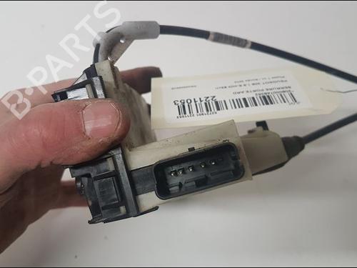 Rear right lock PEUGEOT 208 I (CA_, CC_) 1.6 HDi | BP12262621C99 