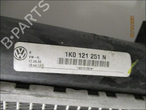 Used Water radiator VW GOLF V (1K1) 2.0 TDI 16V (140 hp) 23169636
