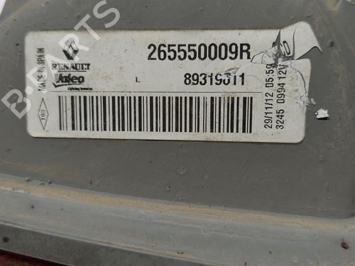 Left tailgate light RENAULT MEGANE III Hatchback (BZ0/1_, B3_) 1.5 dCi (BZ0C) | BP38077128C79 - Image 2