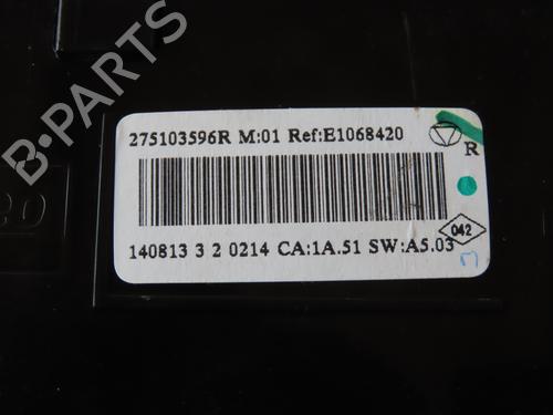 Climate control RENAULT MEGANE III Hatchback (BZ0/1_, B3_) 1.2 TCe (BZ16, BZ28) | BP33893553I5 - Image 3