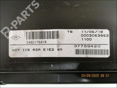 Instrument cluster RENAULT TWINGO III (BCM_, BCA_) 1.0 SCe 70 | BP10945861C47 