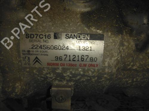 Compressore A/C Compressore A/C CITROËN C4 Picasso I MPV (UD_) 1.6 HDi (109 hp) 37511722 37511722