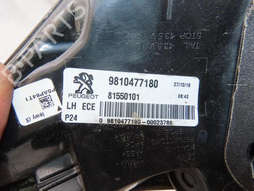 Used Left taillight Left taillight PEUGEOT 3008 II SUV (MC_, MR_, MJ_, M4_) 1.6 BlueHDi 120 (120 hp) 26197062 26197062