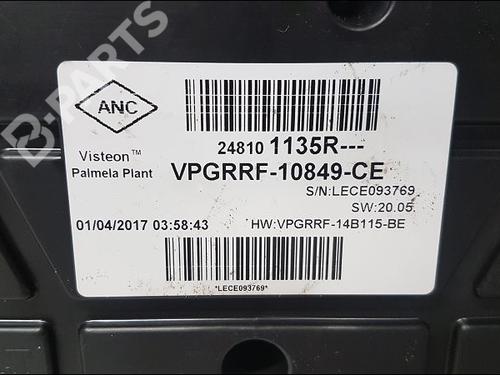Instrument cluster RENAULT CLIO IV (BH_) 0.9 TCe 90 (BHNF, BHMA, BHMH, BHJK, BHJR) | BP10945962C47 
