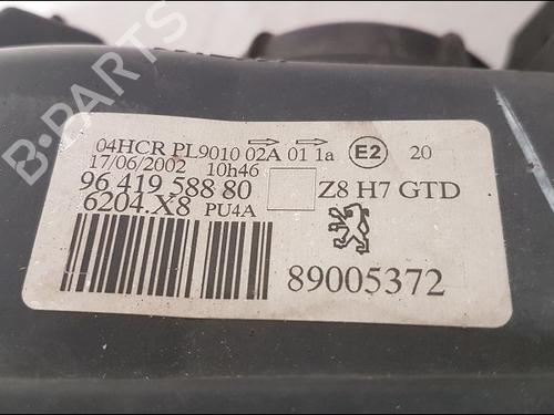 Left headlight PEUGEOT 607 (9D, 9U) 2.2 HDi | BP14953749C28 