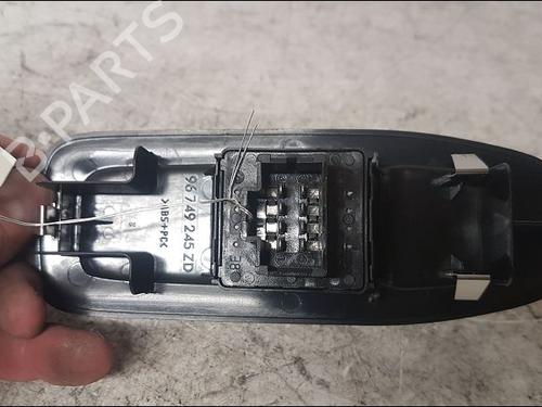 Used Left front window switch PEUGEOT 208 I (CA_, CC_) 1.6 HDi / BlueHDi 75 (75 hp) 15275992
