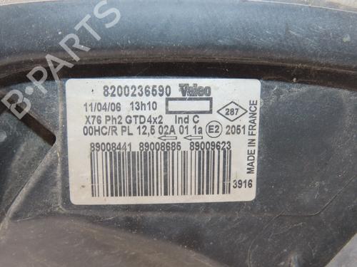 Left headlight RENAULT KANGOO (KC0/1_) 1.6 16V | BP24231828C28