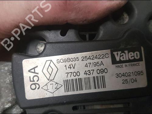 Alternator RENAULT CLIO II (BB_, CB_) 1.2 16V (BB05, BB0W, BB11, BB27, BB2T, BB2U, BB2V, CB05,... | BP15275837M7 