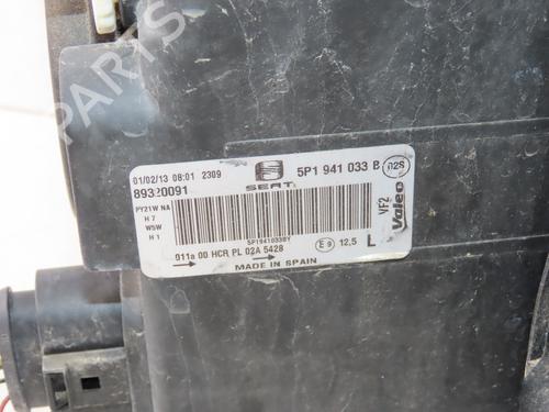 Left headlight SEAT ALTEA (5P1) 1.6 TDI | BP33008594C28 - Image 5
