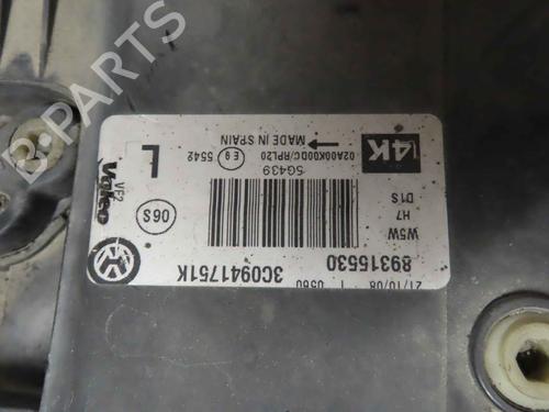 Left headlight VW PASSAT B6 Variant (3C5) 2.0 TDI | BP37047136C28  - Image 5