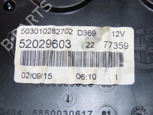 Used Instrument cluster FIAT PUNTO (199_) 1.4 Natural Power (78 hp) 32005338