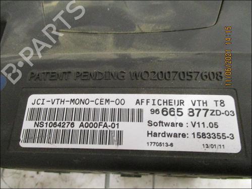 Used Display monitor Display monitor PEUGEOT 3008 I MPV (0U_) 2.0 HDi 150 / BlueHDi 150 (150 hp) 13646959 13646959