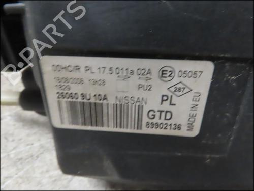 Left headlight NISSAN NOTE (E11, NE11) 1.4 | BP18732381C28 