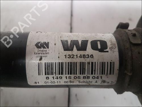 Used Left front driveshaft OPEL ZAFIRA / ZAFIRA FAMILY B (A05) 1.7 CDTI (M75) (110 hp) 10942946