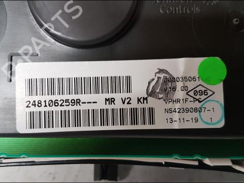 Used Instrument cluster DACIA SANDERO II 1.5 Blue dCi 95 (B8JL) (95 hp) 14952976