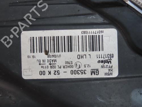Left headlight OPEL AGILA B (H08) 1.2 (F68) | BP33135254C28  - Image 5