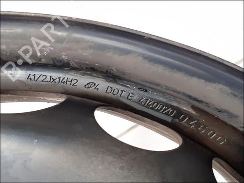 Felg CITROËN C1 II (PA_, PS_) 1.0 VTi 72 (72 hp) 29902183