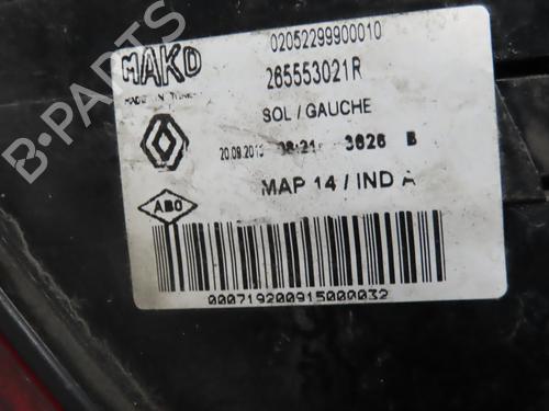 Left taillight RENAULT CLIO IV (BH_) 1.5 dCi 75 | BP16106379C34