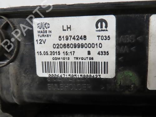 Used Left taillight FIAT DOBLO Cargo (263_) 1.6 D Multijet (263WXD1B, 263WXR1B, 263WXX1B, 263ZXD1B,... (105 hp) 15546632