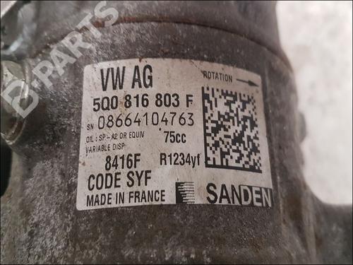 AC compressor VW POLO V (6R1, 6C1) 1.2 TSI 16V | BP10941353M34 