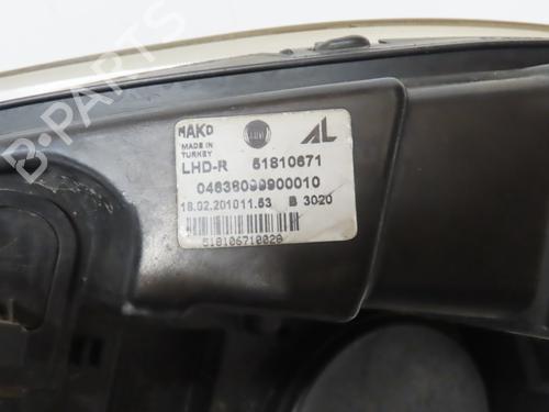 Right headlight FIAT DOBLO Cargo (263_) 1.6 D Multijet (263WXD1B, 263WXR1B, 263WXX1B, 263ZXD1B,... | BP29153856C29  - Image 6