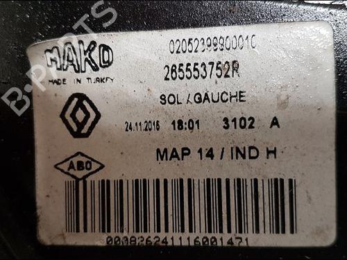 Used Left taillight RENAULT CLIO IV (BH_) 1.5 dCi 75 (75 hp) 13318188