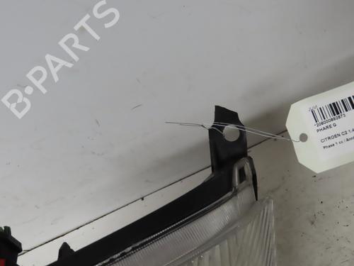Left headlight CITROËN C2 (JM_) 1.4 HDi | BP16833168C28