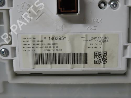 instrument-cluster-peugeot-2008-i-cu_-12-thp-110-puretech-110-9805408680-2013-16361680 main image