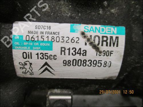 Used AC compressor AC compressor PEUGEOT 308 SW I (4E_, 4H_) 1.6 HDi (92 hp) 30265532 30265532