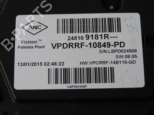 Instrument cluster RENAULT CAPTUR I (J5_, H5_) 0.9 TCe 90 | BP33134215C47 - Image 5