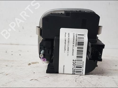 Used Headlight switch MERCEDES-BENZ C-CLASS Coupe (CL203) C 220 CDI (203.708) (150 hp) 14996381